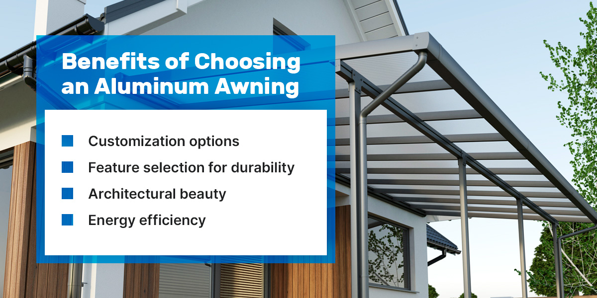 Benefits of Choosing an Aluminum Awning